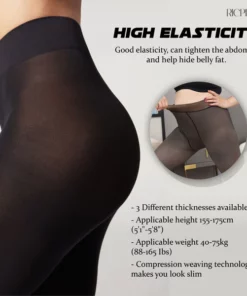 RICPIND CozyChic Winter Fleece Sheer Tights