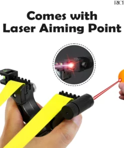 Alternative view of RICPIND Laser Aim Precision Powerful Slingshot