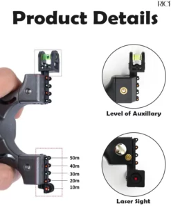 RICPIND Laser Assist Precision Powerful Slingshot