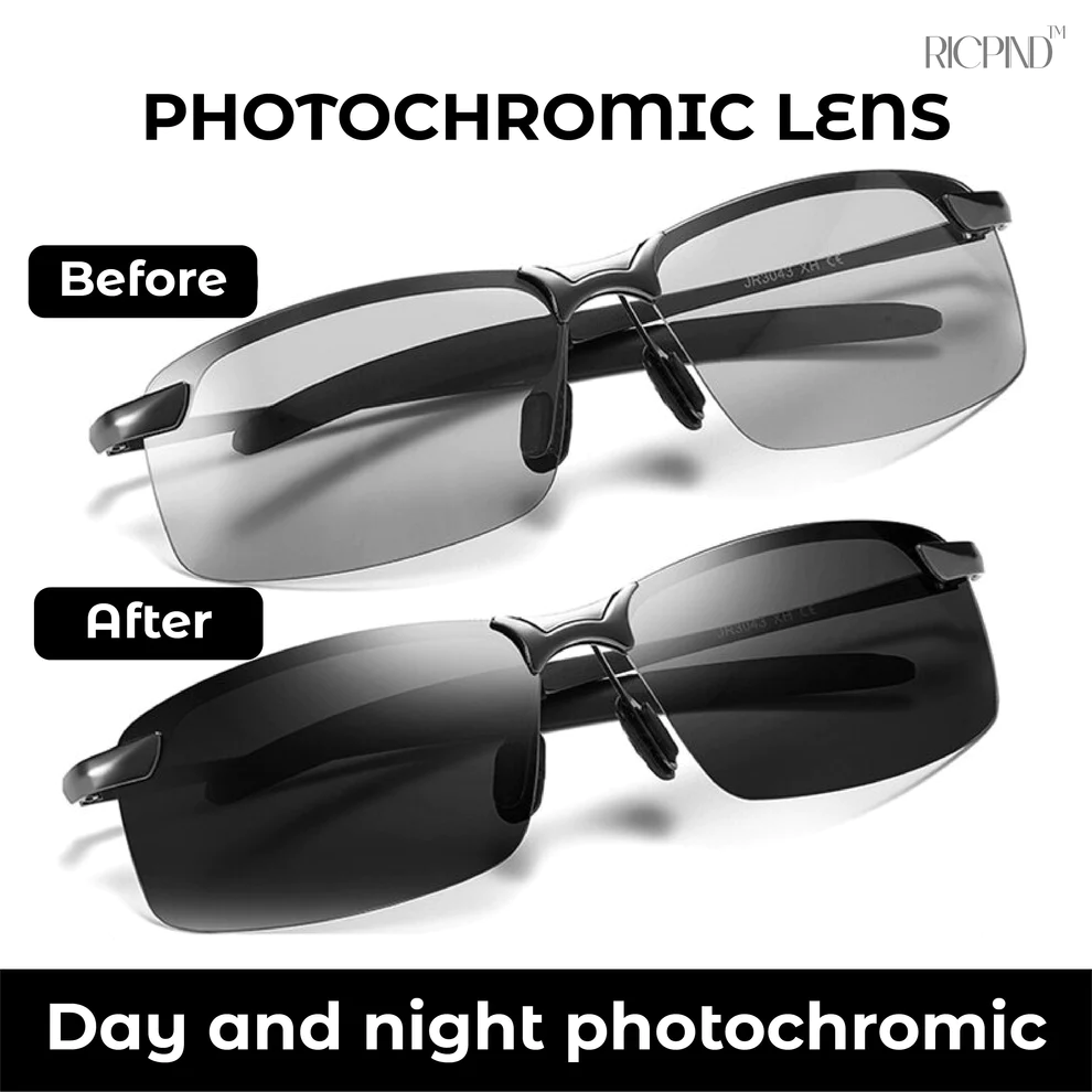 RICPIND Stylish Photochromic Polarized Glasses