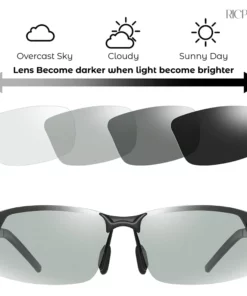 RICPIND Stylish Photochromic Polarized Glasses