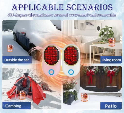 AROTSUKIT™ Solar Electromagnetic Resonance Snow Removal Heater