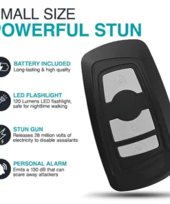 SnapShock 3 IN 1 Mini Stun Key Fob