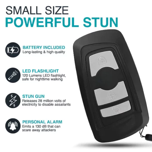 SnapShock 3 IN 1 Mini Stun Key Fob