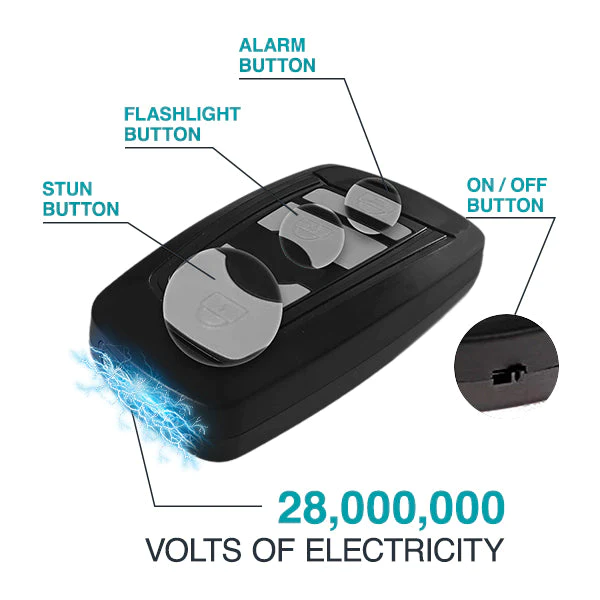 SnapShock 3 IN 1 Mini Stun Key Fob