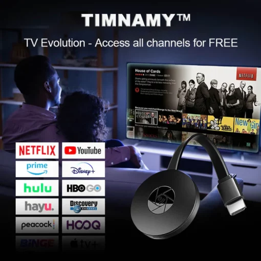 Evolución de TIMNAMY™ TV