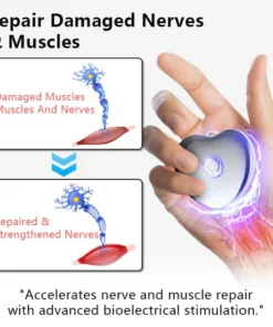 Wewersh® Handheld EMS Pulse Carpal Tunnel Therapy tæki
