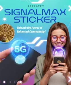 Zakdavi™ SignalMax Sticker - Power of Enhanced Connectivity