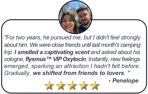 flysmus™ VIP Oxytocin Kolonia Gizonezko Perfumea