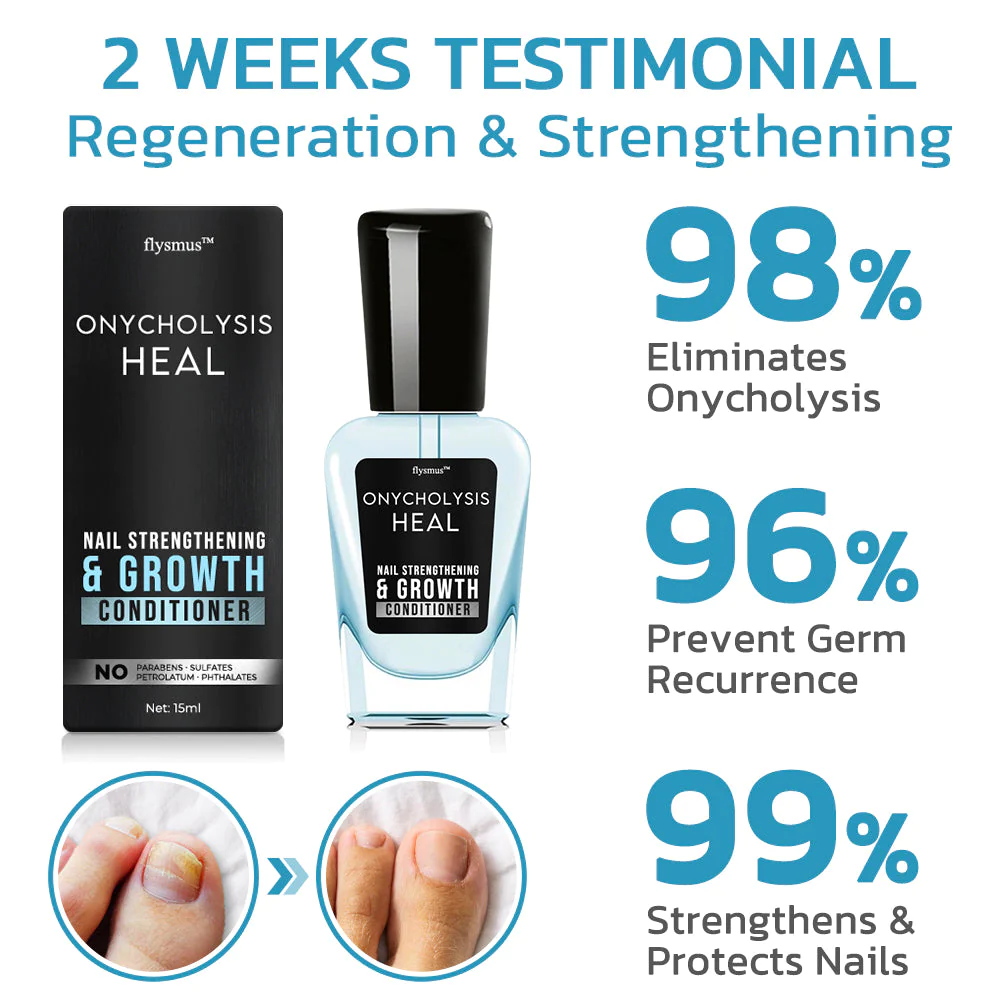flysmus™ OnycholysisHeal Nail Strengthening And Growth Conditioner