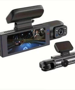 170° Wide View Dash Cam with 1080p Dual Lens, Wide 170° Coverage, G-Sensor, Night Vision & Loop Tech-tiktok