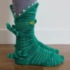 3D Knit Crocodile sọks