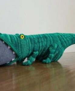 3D Knit Crocodile sọks