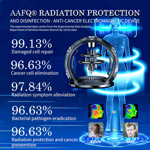 AAFQ® Radiation Protection and Disinfection - Anti-Cancer Electromagnetic Device