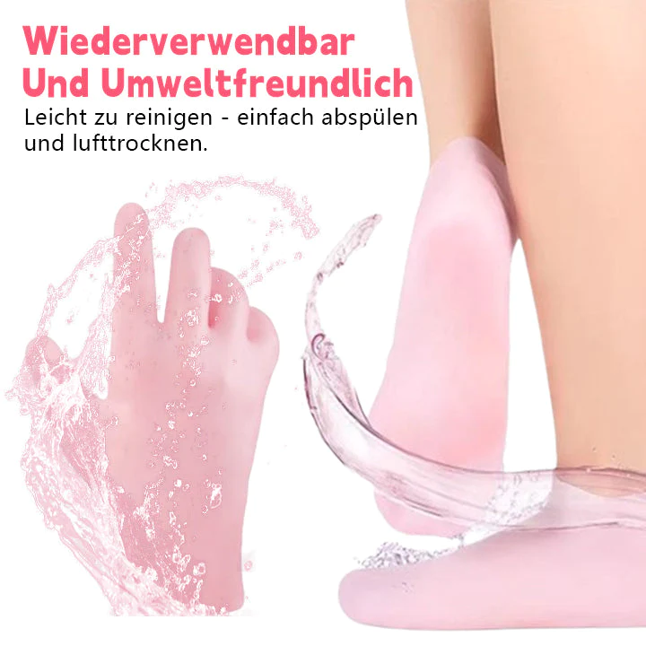 Biancat™ Feuchtigkeitsspendendes Silikonsocken- & Handschuhset