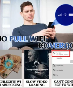 Biancat™ QuantumQuicken Wi-Fi Network Booster