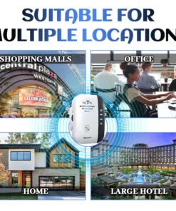 Biancat™ QuantumQuicken Wi-Fi Network Booster