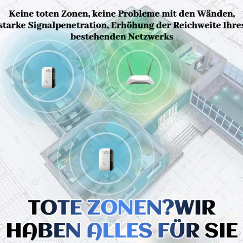 Biancat™ QuantumQuicken Wi-Fi-Netzwerkverstärker