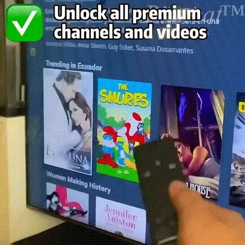 Bikenda™ TV-Streaming-Gerät - Kostenloser Zugang zu allen Kanälen - keine monatliche Gebühr