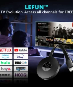Bikenda™ TV-Streaming-Gerät - Kostenloser Zugang zu allen Kanälen - keine monatliche Gebühr