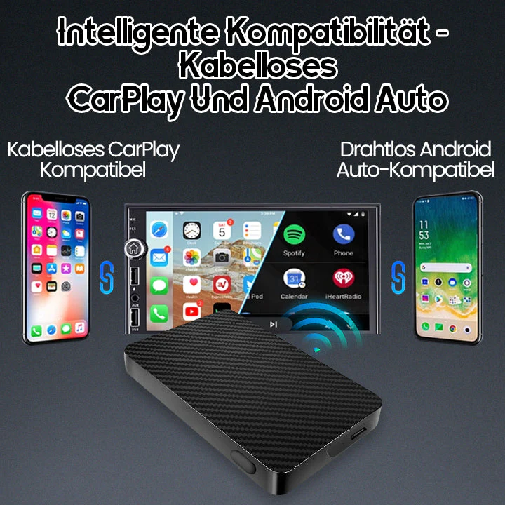 Ceoerty™ AutoStream Pro: Intelligentes drahtloses Auto-Entertainment-System, kompatibel mit Android Auto