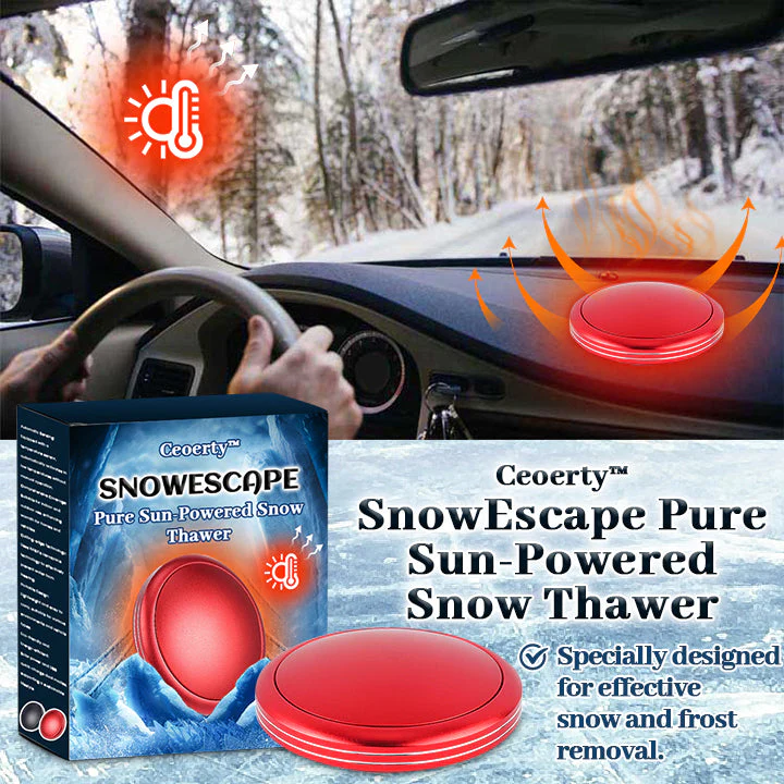 Ceoerty™ SnowEscape Pure Sun-Powered Snow Thawer