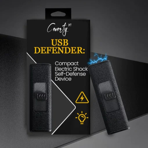Ceoerty™ USB Defender: dispositivo compacto de autodefensa contra descargas eléctricas