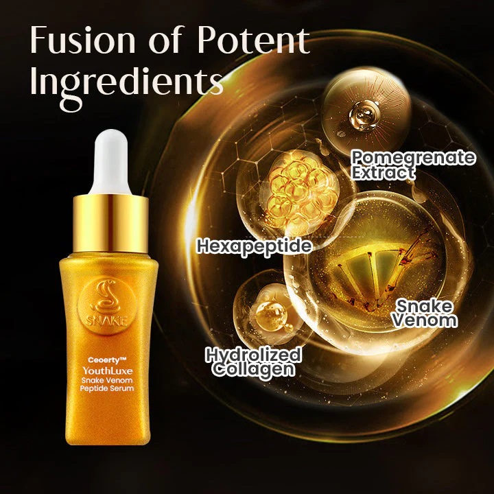 Ceoerty™ YouthLuxe peptidni serum od zmijskog otrova