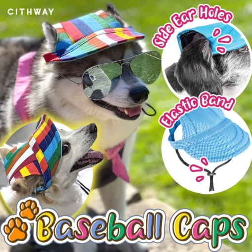 Cithway™ Baseball Caps Hats with Neck Strap