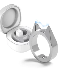 DEMOIO™ presents the 50,000,000 Volt Self-Defense Electroshock Ring