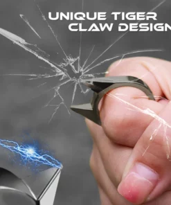 DEMOIO™ presents the 50,000,000 Volt Self-Defense Electroshock Ring