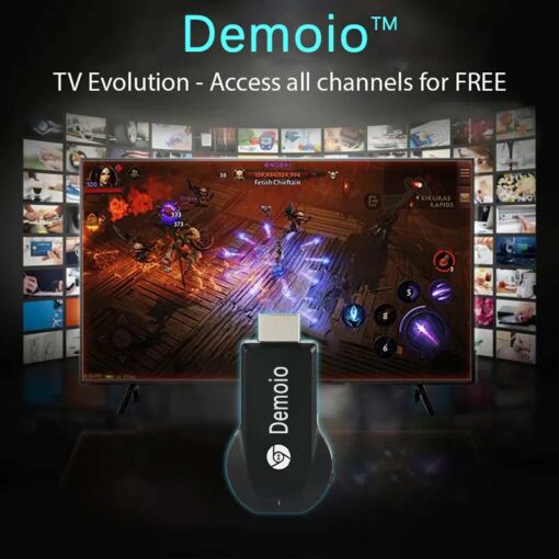 Demoio™ TV srautinio perdavimo įrenginys