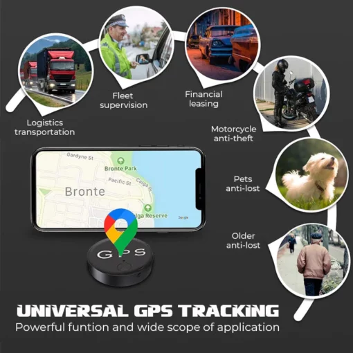 Mini rastreador GPS magnético EasyRx™ 5G EasyFind InvisibleEye