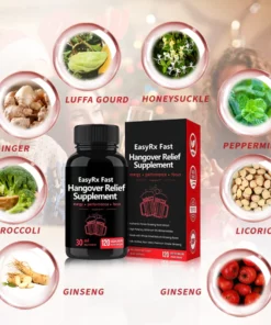 EasyRx™ Fast Hangover Relief Supplement