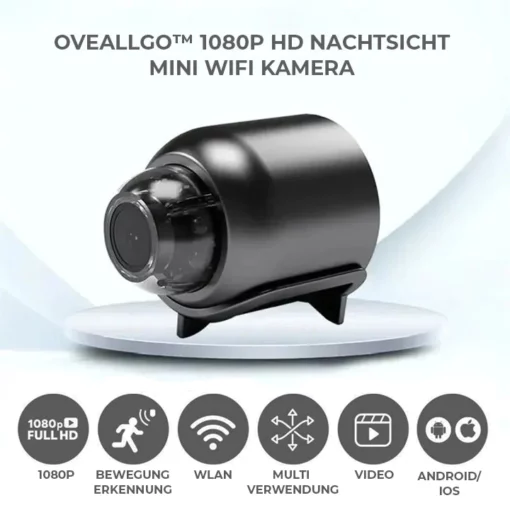 ʻO Fivfivgo™ 1080P HD Nachtsicht Mini WIFI Kamera