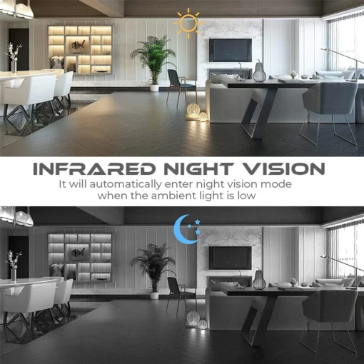 Fivfivgo™ 1080P HD Night Vision PRO מיני וויפי אַפּאַראַט