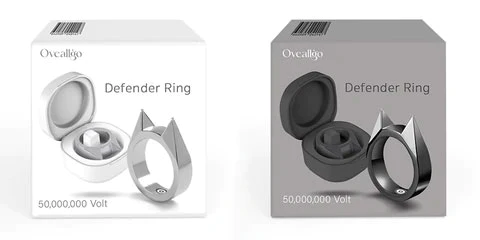 Fivfivgo™ 50,000,000 XNUMX XNUMX Volt Verteidigerring