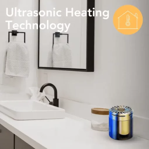 ʻO Fivfivgo™ Badezimmer Ultraschall-Thermolüfter