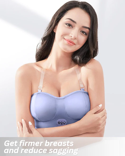 Fivfivgo™ ElectraLift EMS Bust Massager Bra