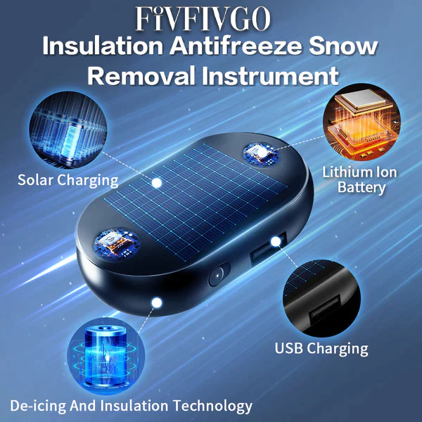 Fivfivgo™ Solar Elektromagnetische Molekulare Interferenz Gefrier- und Schneeentferner