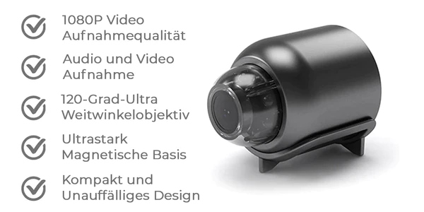Fivfivgo™ 1080P HD Nachtsicht Mini WIFI Kamera