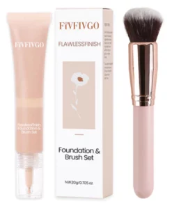 Fivfivgo™ Flawless Finish Foundation & Brush Set