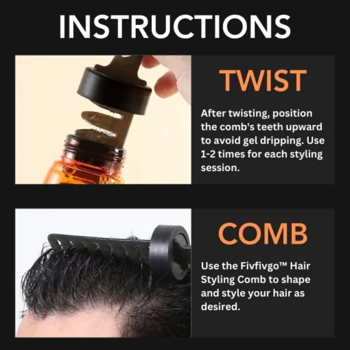 Gel best sale twist comb