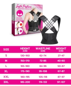 Fivfivgo™ InstaPosture Graphen-Korrektor