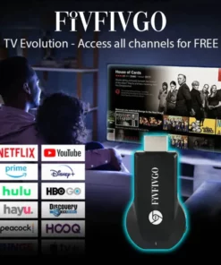 Fivfivgo™ MIni TV Streaming-Gerät - Zugang zu allen Kanälen kostenlos
