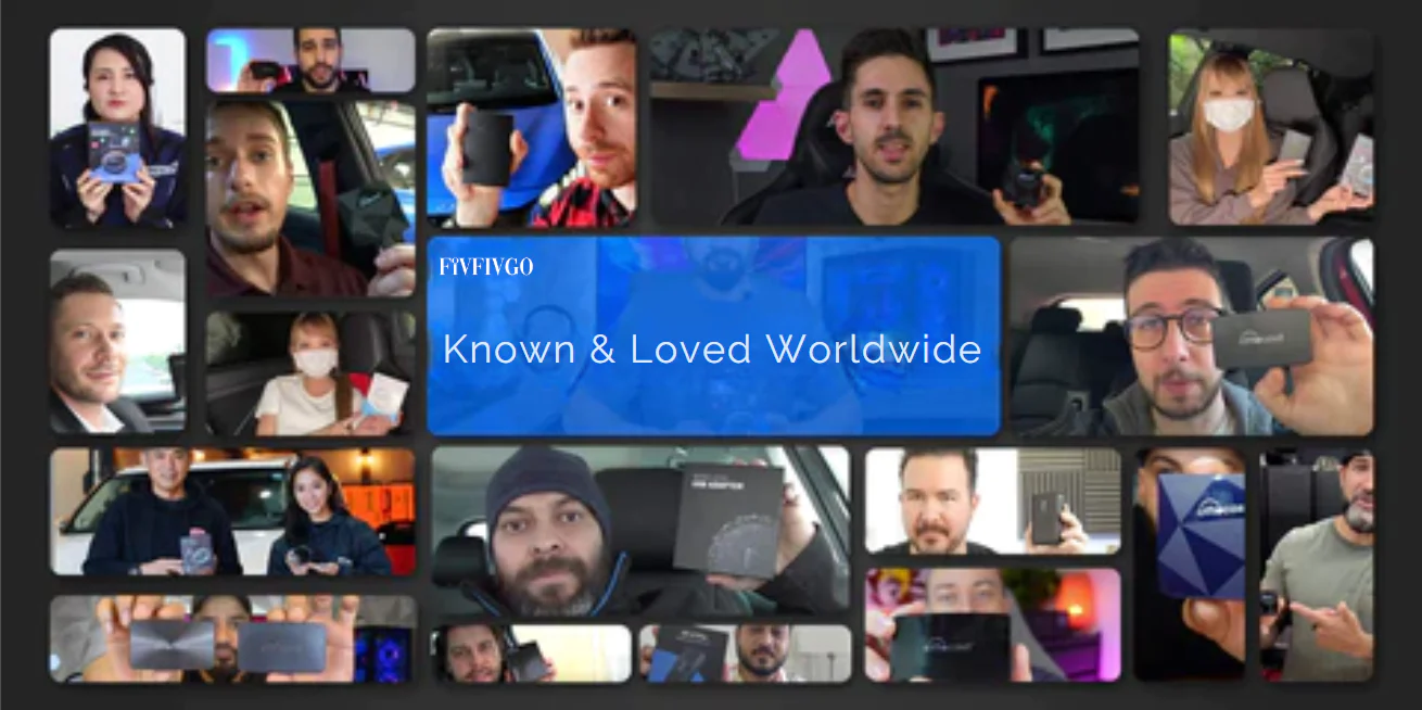 Fivfivgo™ Wireless CarPlay/ Android Auto