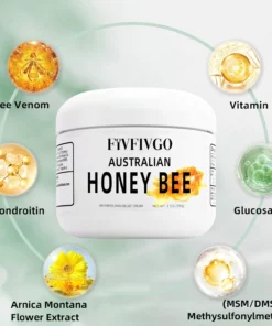 Fivfivgo™ Schmerz- und Knochenheilungscreme mit australischem Honigbienengift