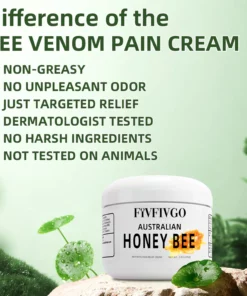 Fivfivgo™ Schmerz- und Knochenheilungscreme mit australischem Honigbienengift