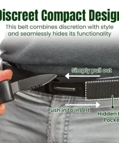 Ceoerty™ StealthShield Survival Messer Gürtel
