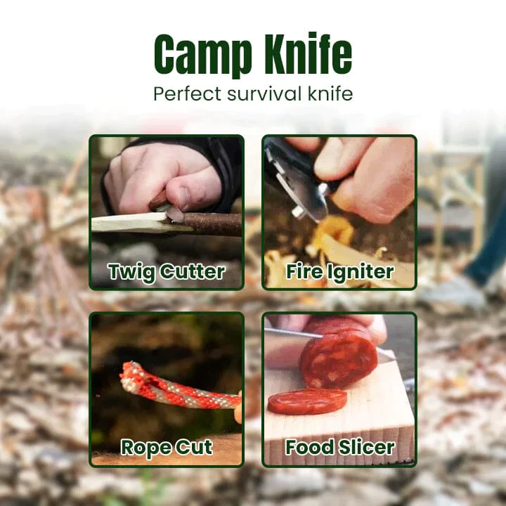 Ceoerty™ StealthShield Survival Messer Gürtel